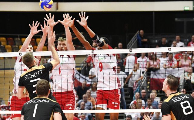 Poljaki so v četrfinalu premagali Nemce. FOTO: Piroschka Van De Wouw/AFP