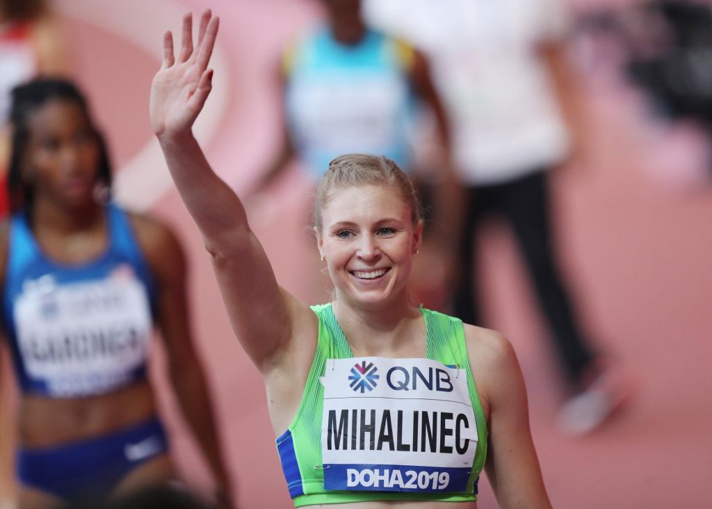 Maja Mihalinec prepočasna le za stotinko, ​Coleman svetovni prvak na 100 m