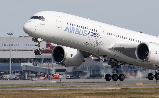  Airbus A350. FOTO: Regis Duvignau/Reuters