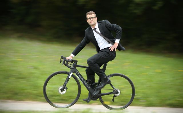 Andrej Hauptman, selektor slovenske članske kolesarske reprezentance. FOTO: Jure Eržen/Delo