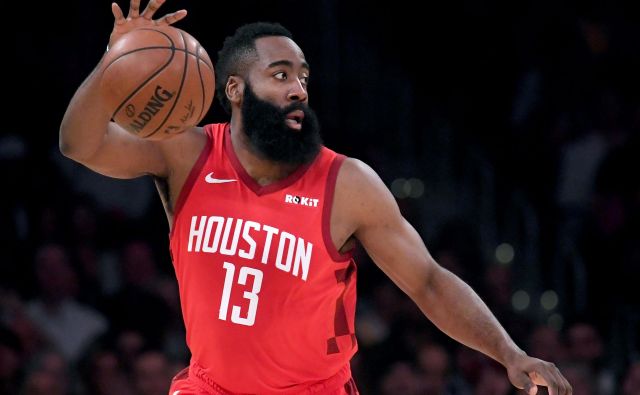 James Harden je največji zvezdnik Houstona. FOTO: AFP