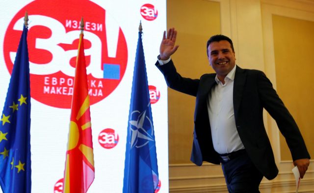 Premier Zoran Zaev je vse stavil na približevanje Severne Makedonije k EU in Natu. FOTO: Ognen Teofilovski/Reuters