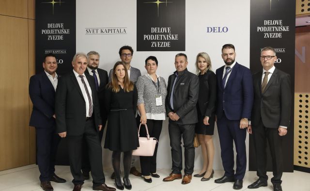 Lanskoletni nominiranci za Delovo podjetniško zvezdo na Brdu pri Kranju. FOTO: Uroš Hočevar