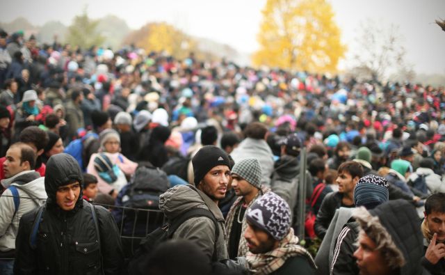 Povečani migracijski tok ne more biti razlog za omejitev sprejemanja prošenj za azil. FOTO: Jure Eržen/Delo