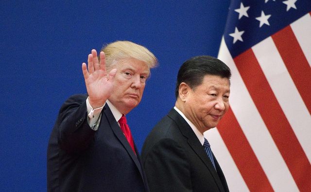 Tako kot kitajski predsednik Xi Jinping tudi Donald Trump potrebuje dobre novice za utrditev svojega političnega položaja. Foto: Nicolas Asfouri/Afp