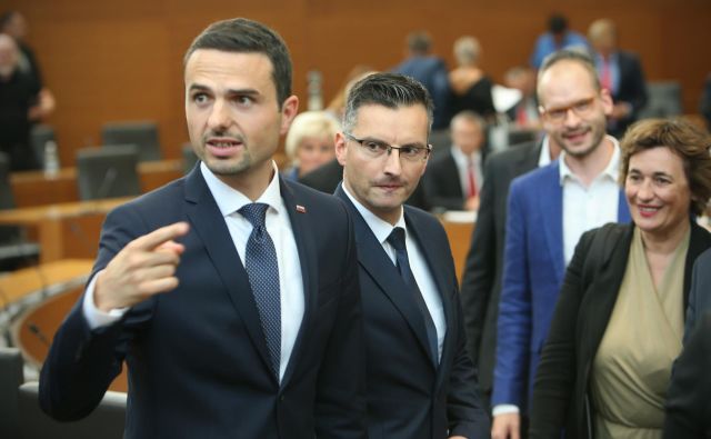 Predsednik Knovsa Matej Tonin opozarja, da bi žvižgač iz Sove informacije lahko posredoval tudi javnosti. FOTO: Jure Eržen