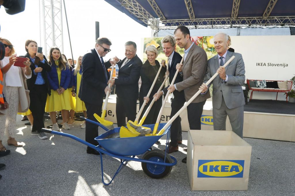 FOTO:Gradnjo Ikee bi lahko končali že konec junija 2020