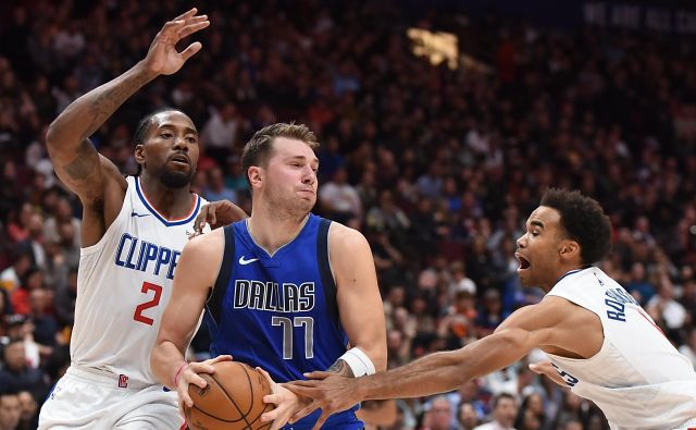 Luka Dončić ni ostal tiho. FOTO: Anne-Marie Sorvin/Reuters