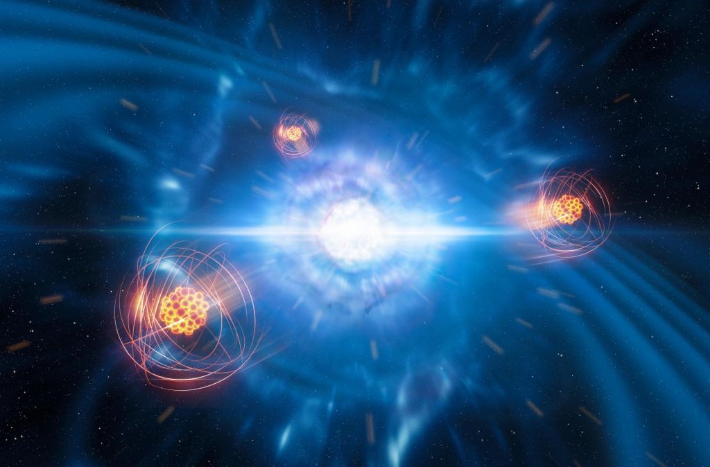 Nevtronske zvezde rojevajo tudi stroncij
