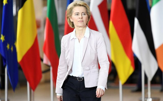 Pri Ursuli von der Leyen je zamuda kočljiva, ker se mora EU ukvarjati s številnimi težavami in nesoglasji, od brexita do prihodnjega sedemletnega proračuna. FOTO: Piroschka Van De Wouw/Reuters