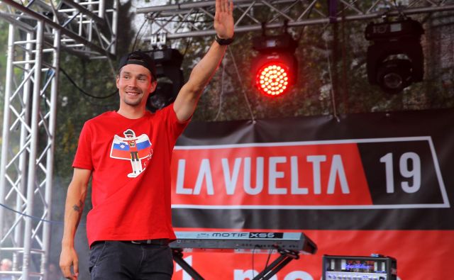 »Zdaj imam še več odgovornosti. Ne glede na vse, trdo bom delal in bomo videli, kako bo šlo prihodnje leto,« je sklenil slovenski kolesarski zvezdnik. FOTO: Jože Suhadolnik