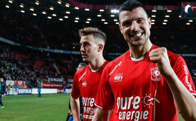 Haris Vučkić je v tej sezoni v majici Twenteja odigral 11 tekem, pri tem pa zbral šest golov in podajo. FOTO: Facebook