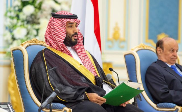 Savdski prestolonaslednik Mohamed bin Salman. FOTO: Saudi Press Agency via Reuters