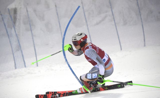 Henrik Kristoffersen je na uvodnem veleslalomu sezone pred enim mesecem razočaral z 18. mestom, danes pa je na slalomu v Leviju pokazal svojo veličino z 18. zmago v karieri. FOTO: AFP