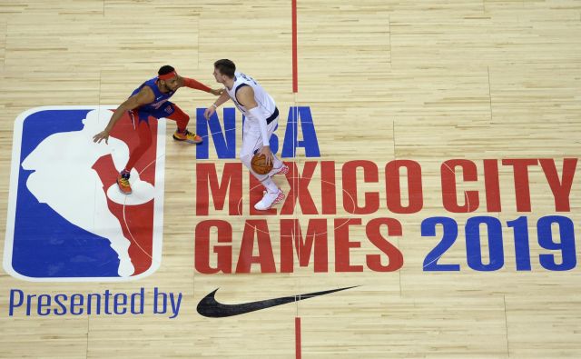 MVP, MVP, je odmevalo tudi v glavnem mestu Mehike, kjer se je ustavil NBA-cirkus z glavnim zvezdnikom Luko Dončićem. FOTO: USA Today Sports