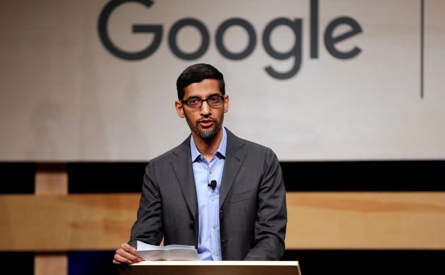 Sundar Pichai je v Googlu začel delati leta 2004, zadnja štiri leta ga je tudi vodil. Po novem vodi tudi Alphabet. FOTO: Reuters