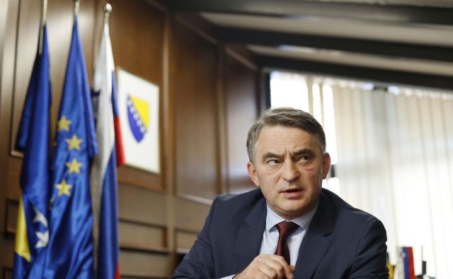 Željko Komšić, član predsedstva Bosne in Hercegovine. FOTO: Leon Vidic/Delo