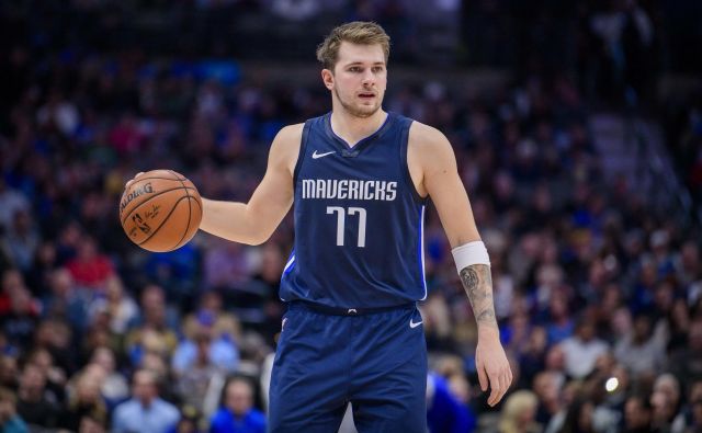 Luka Dončić podira mejnike v najmočnejši košarkarski ligi na svetu. FOTO. Reuters