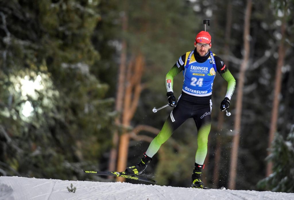 FOTO:Slovenski biatlonci sedmi, zmaga Norvežanom