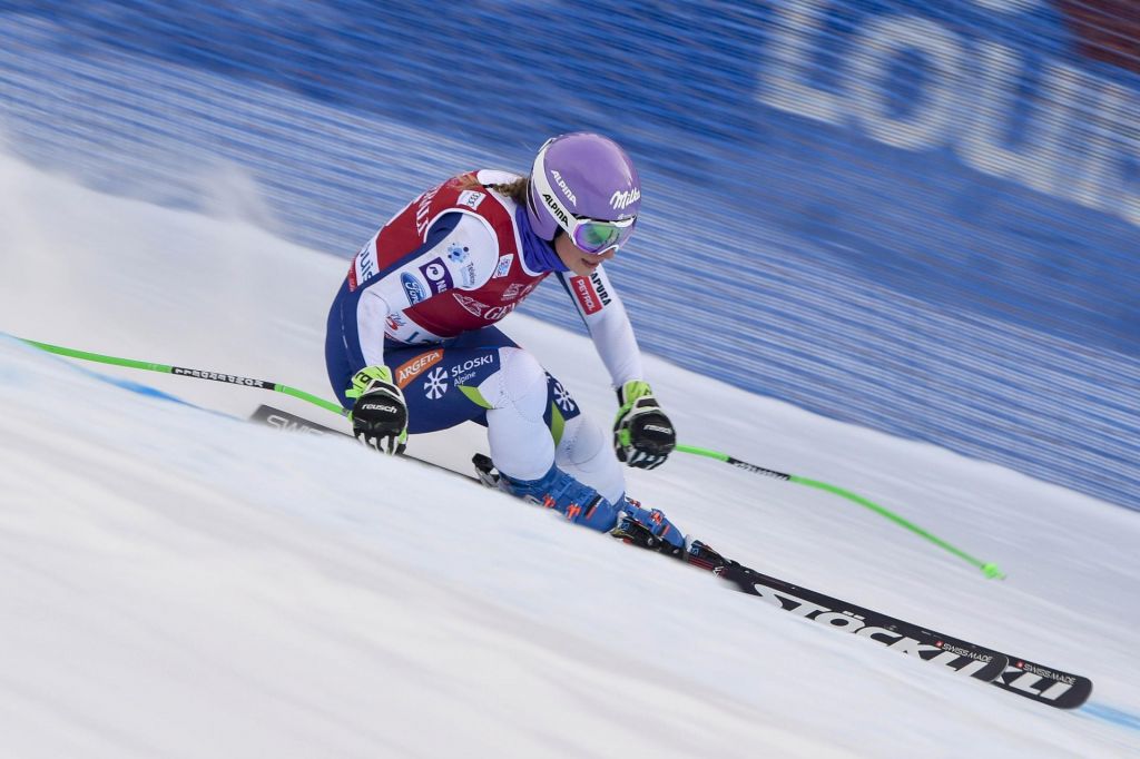 FOTO:Schmidhoferjeva pred Shiffrinovo, Ilka se še lovi