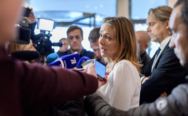 Podpredsednica Wade in članica izvršnega komiteja Linda Hofstad Helleland se je zavzela še za ostrejše kazni. »Zahtevala sem sankcije, ki se jih ne da odpraviti,« je povedala Norvežanka. FOTO: AFP