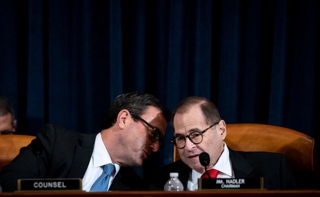 Demokratski predsednik pravosodnega odbora predstavniškega doma Jerrold ”Jerry” Nadler. Foto Pool Reuters