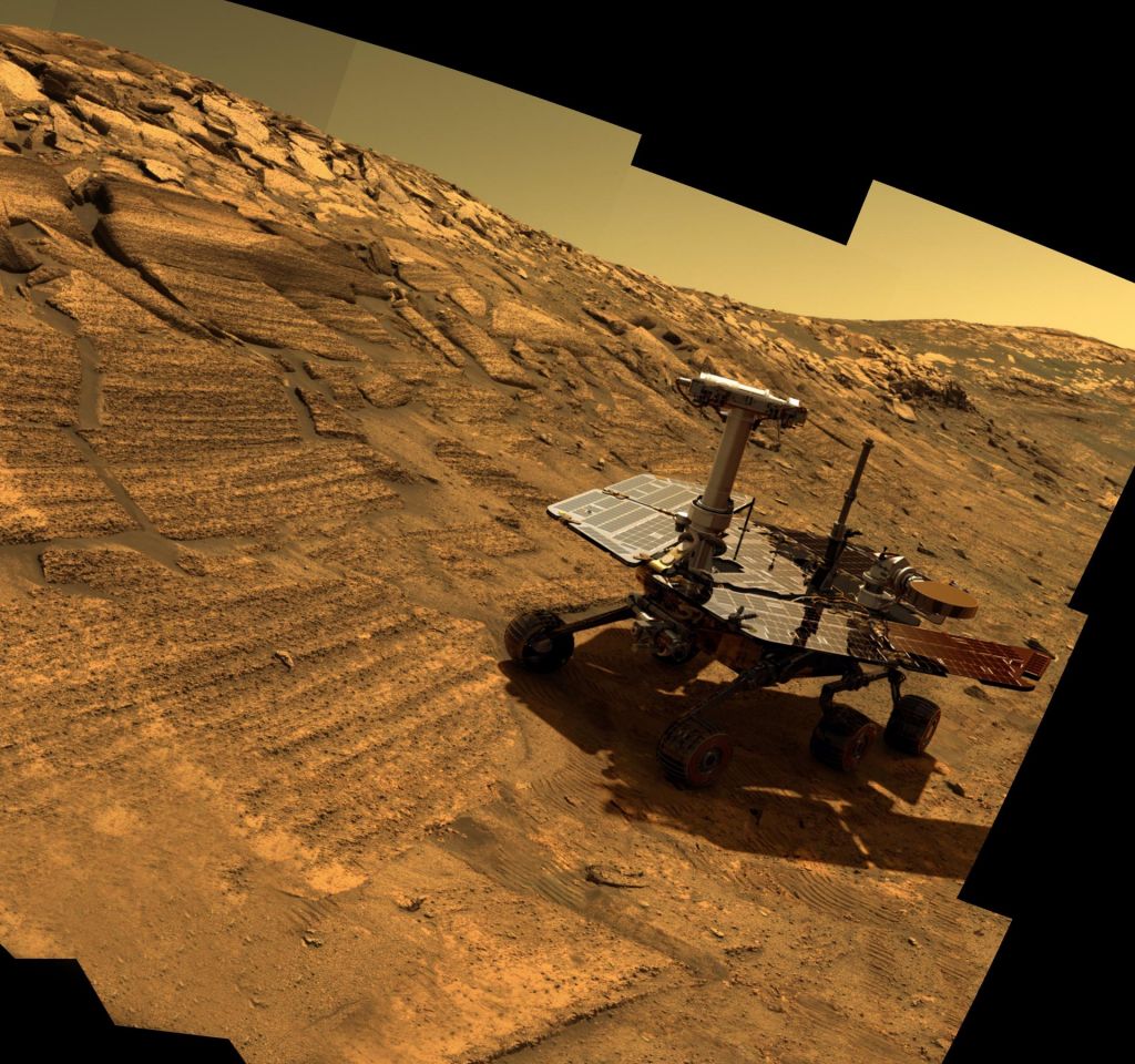 FOTO:Avtonomno vozilo, ki je po Marsu prevozilo maratonsko razdaljo