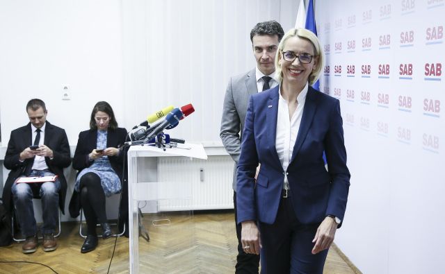 Kandidatka je prejšnji teden tudi uradno vložila vlogo za slovensko državljanstvo. FOTO: Jože Suhadolnik/Delo