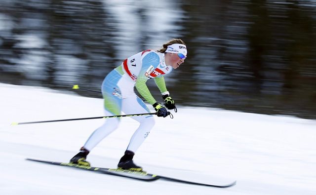 Anamarija Lampič je bila presenečena nad razpletom tekme na 10 km. FOTO: Matej Družnik/Delo