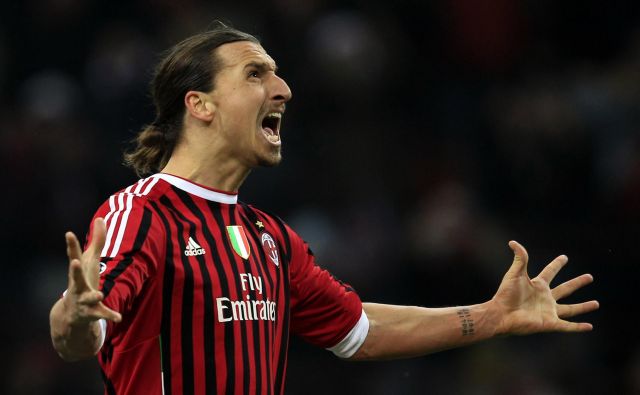 Zlatan Ibrahimović bo spet Milanov rdeče-črn. FOTO: Reuters