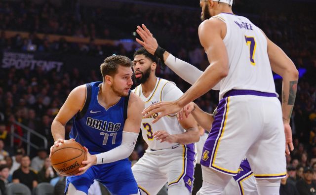 Luka Dončić je bil v Los Angelesu razočaran nad svojo igro. FOTO: USA Today Sports