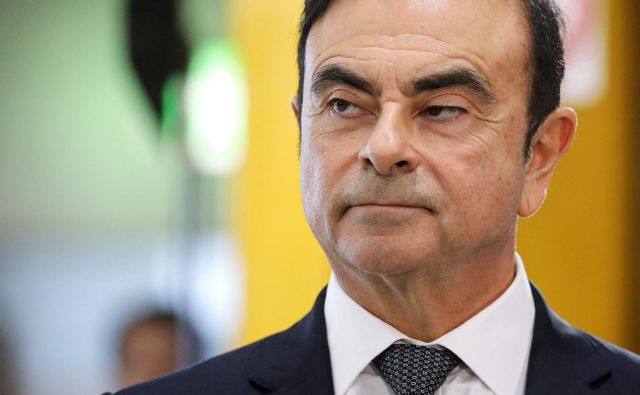 Carlos Ghosn je bil do aretacije novembra lani ena najbolj uglednih in močnih oseb v avtomobilski industriji. FOTO: Ludovic Marin/Afp