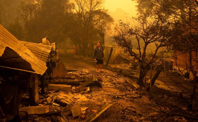 Kriza je usmerila pozornost na podnebne spremembe. FOTO: Sean Davey/Afp