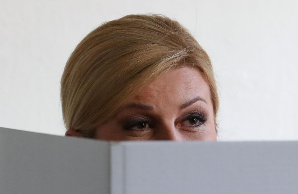 Če bi odločali zaporniki, bi predsednica ostala Kolinda Grabar-Kitarović