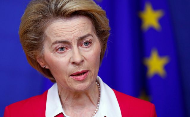 EU ima preizkušene odnose s številnimi akterji na Bližnjem vzhodu in lahko pripomore k zmanjševanju napetosti, je poudarila predsednica evropske komisije Ursula von der Leyen. FOTO: Reuters