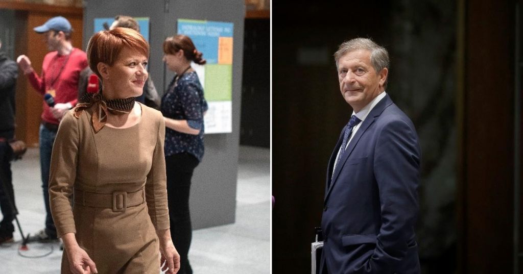 FOTO:Karl Erjavec in Aleksandra Pivec proti zlitju strank, manj enotno glede resornega ministrstva