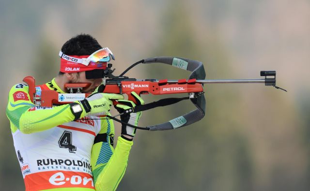 Jakov Fak že vrsto let nastopa v Ruhpoldingu, meki biatlona na Bavarskem. FOTO: AFP