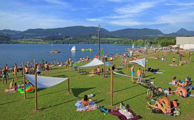 Sončne elektrarne na Velenjskem jezeru: bližnja prihodnost ali utopija? Foto Semečnik Goran