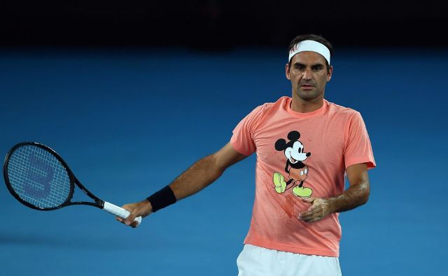 Roger Federer nima največjih pričakovanj za OP Avstralije.<br />
FOTO: AFP