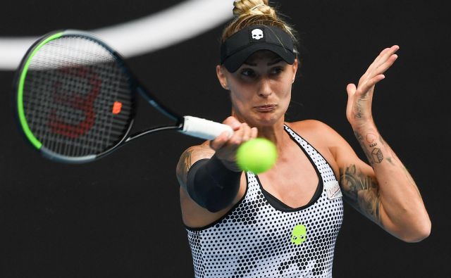 Polona Hercog je po pričakovanju izgubila z Ashleigh Barty. FOTO: AFP