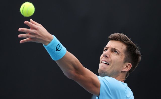 Aljaž Bedene se od Melbourna poslavlja po 2. kolu. FOTO: AFP