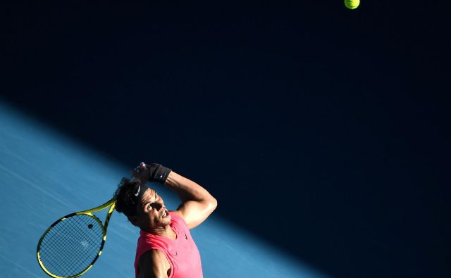 <strong>Nadal</strong> je v tretjem krogu odprtega prvenstva Avstralije v Melbournu brez težav ugnal rojaka <strong>Pabla Carrena. FOTO: AFP</strong>