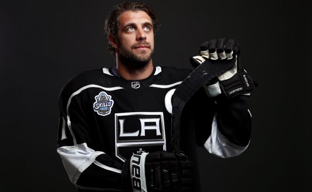 V drugem polfinalu je Kopitar, zvezdnik Los Angeles Kings, zbral tri podaje, njegovo moštvo pa je z 10:5 premagalo selekcijo centralne divizije. FOTO: Jamie Squire/AFP