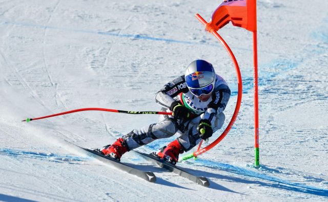 To je četrta superveleslalomska zmaga Shiffrinove v svetovnem pokalu, prva v gorovju Pirin. FOTO: Nikolay Doychinov/AFP