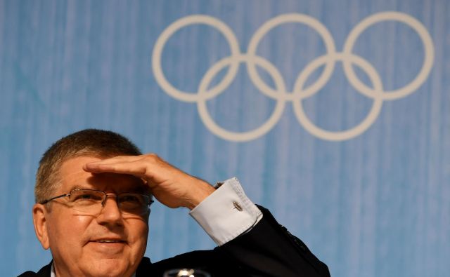 Predsednik MOK Thomas Bach je sporočil, da bodo iz kitajske prestavili številne kvalifikacijske turnirje za olimpijske igre v Tokiu. FOTO: AFP