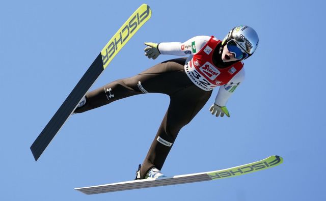 Najboljša od Slovenk Nika Križnar (224,1) je preizkušnjo končala na 11. mestu. FOTO: Georg Hochmuth/Afp