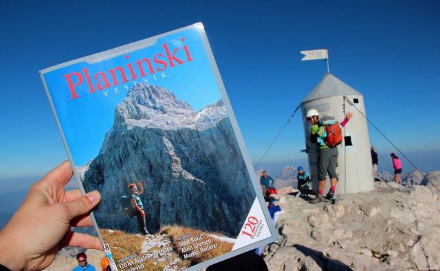 Tudi na slovenskem vrhu vseh vrhov. FOTO: Manca Ogrin