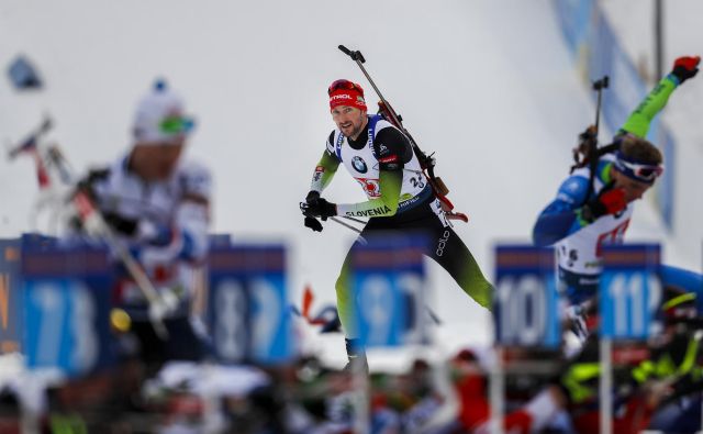 Jakov Fak bi v Anterselvi rad prekinil sušo kolajn s SP – nazadnje jo je osvojil leta 2015. Foto Matej Družnik/Delo