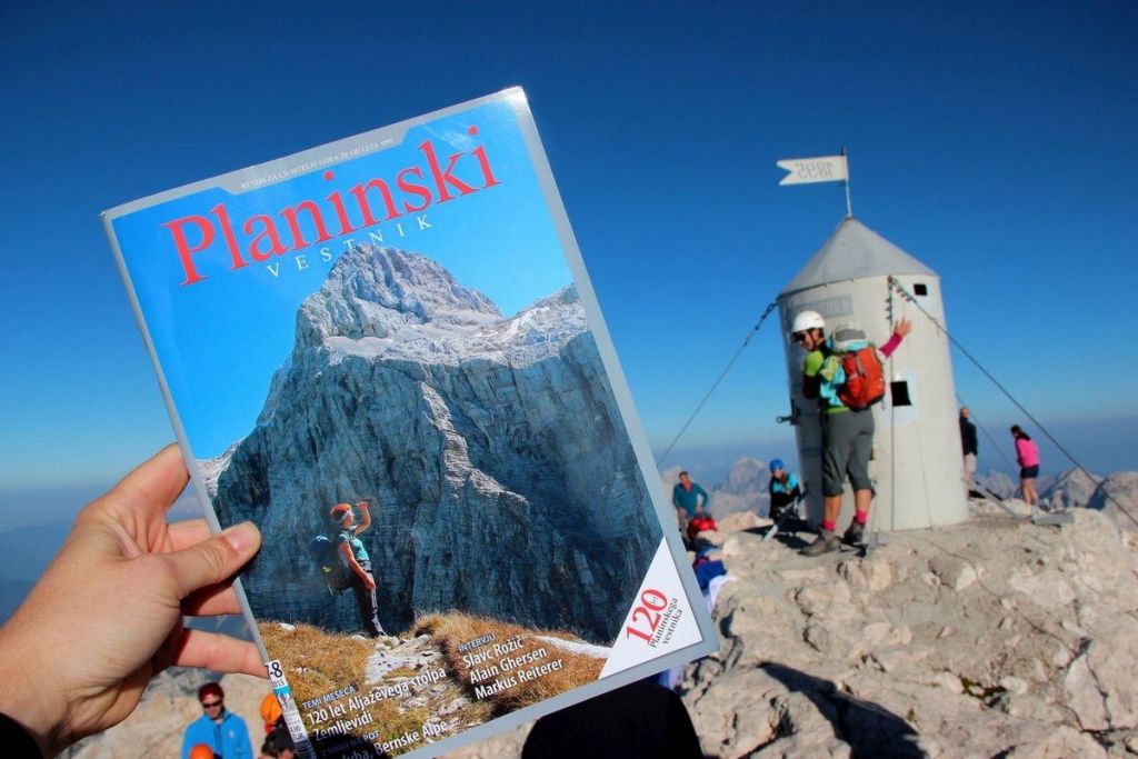 FOTO:Svojevrsten dnevnik, ki ga 125 let piše slovensko planinstvo