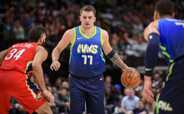 Luka Dončić (77) se veseli vikenda All-Star NBA. FOTO: USA Today Sports